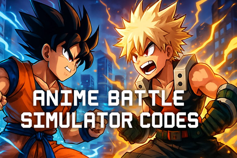Anime Battle Simulator Codes