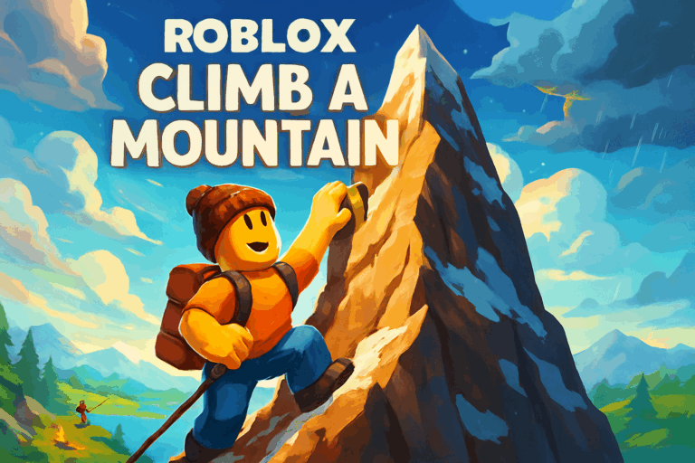Roblox - Climb a Mountain